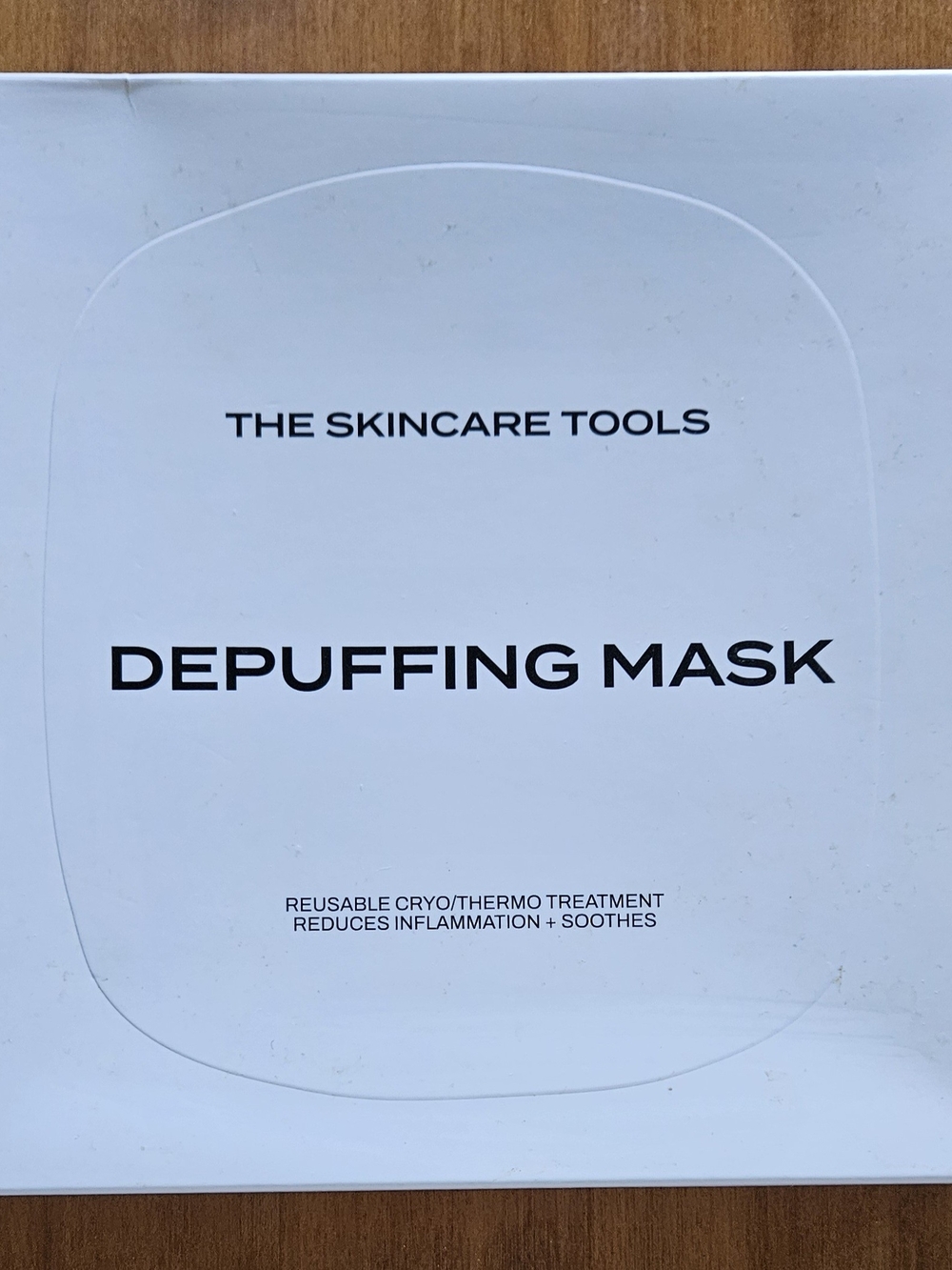 White Depuffing Mask - Reusable Cryo/Thermo Treatment